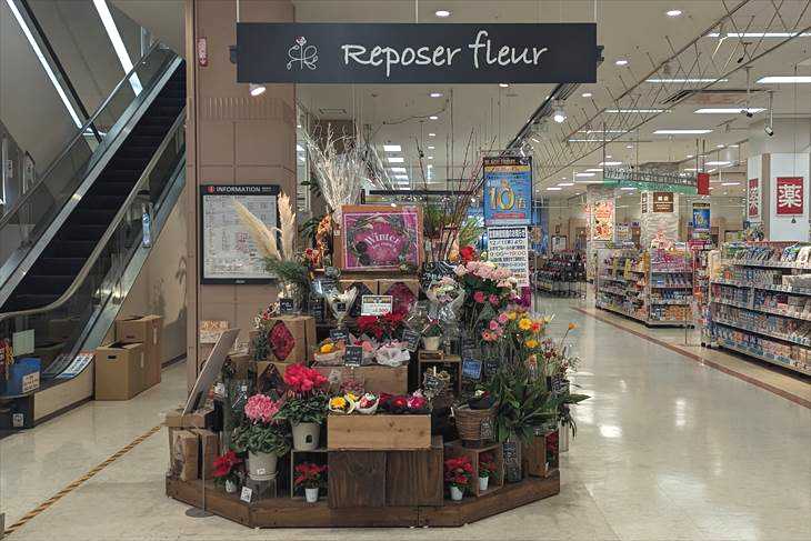 ルポゼ・フルール（Reposer fleur）、フラワー＆ガーデン（FLOWER＆GARDEN）はイオンの花の専門店
